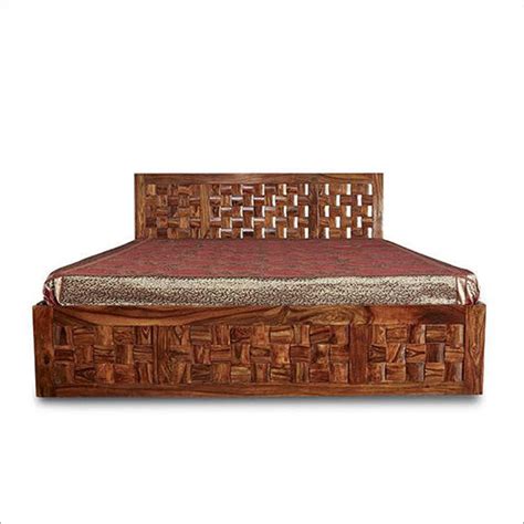 Brown Hardwood Double Bed With Storage at Best Price in Delhi | Eppotum ...