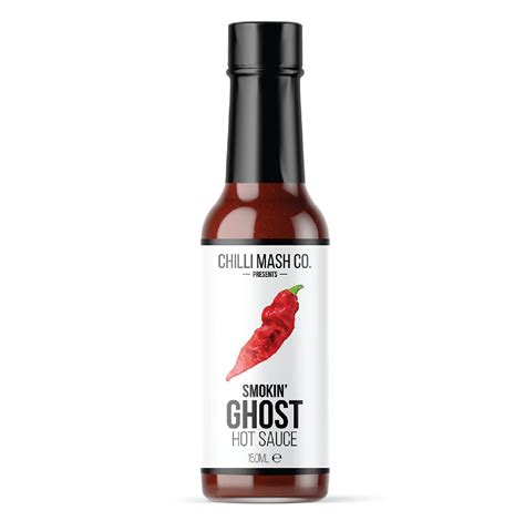 Ghost Pepper BBQ Chilli Sauce By Chilli Mash Company Smokey Ghost