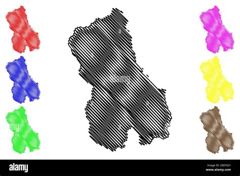 Map Of Blackburn Stock Vector Images Alamy