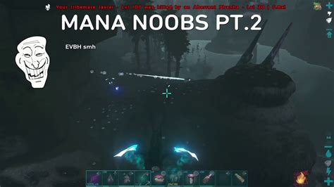 Ark Official Pvp Ps Messing Around With Nox Evbh Youtube