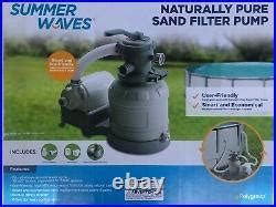 New In Hand Summer Waves Polygroup Gph Sand Filter Pool Pump