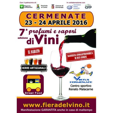 Profumi E Sapori DiVini 2016 Fiera Del Vino A Cermenate Lombardia