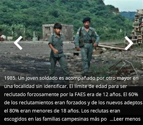 HistoriadeElSalvador on Twitter Niños de la guerrilla 1983