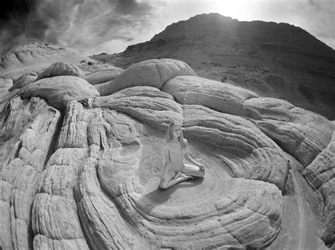 High Desert Nude Meditation Photograph By Chris Maher