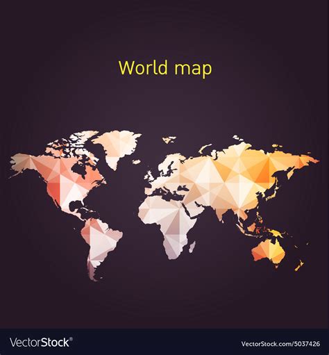 World Map Royalty Free Vector Image VectorStock