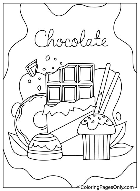 Coloriages Chocolat à Imprimer Coloriages Gratuits à Imprimer