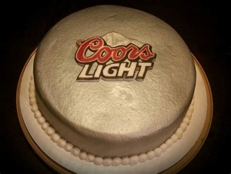 Coors Light Cake Beer Cake Birthday Cake Beer Coors Light Cake