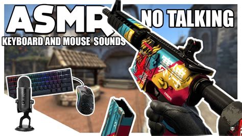 Asmr Gaming 🎧 Csgo Keyboard Mouse Sounds No Talking Youtube