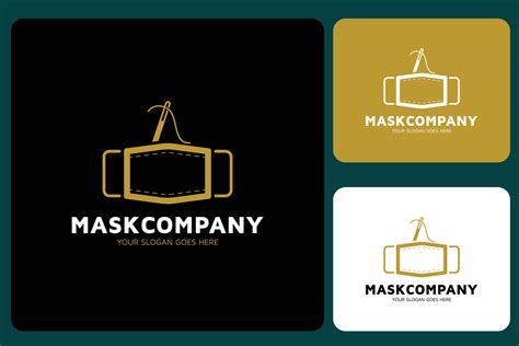 Face Mask Logo Design Template 26233560 Vector Art at Vecteezy