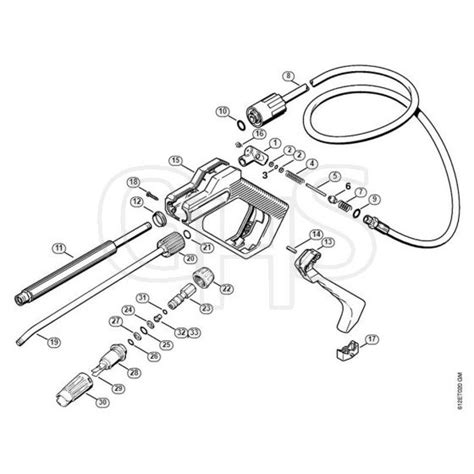 Genuine Stihl Re110 K J Spray Gun Spray Lance Wand Re 110 K With Automatic Cutout Ghs