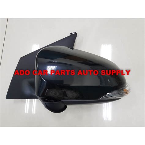 Side Mirror Toyota Corolla Altis 2013 2017 Blakc Electric Lens W