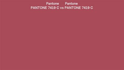 Pantone C Vs Pantone C Side By Side Comparison