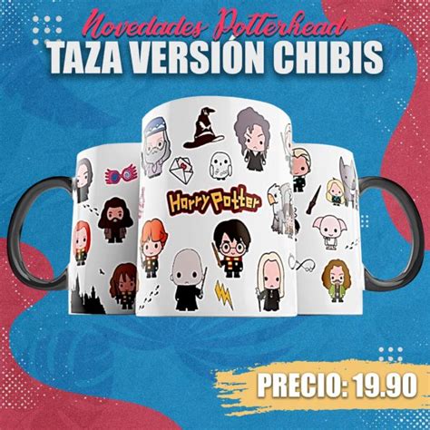 Mug Taza Harry Potter Tipo Chibi Personajes Tienda Crazy Stuff