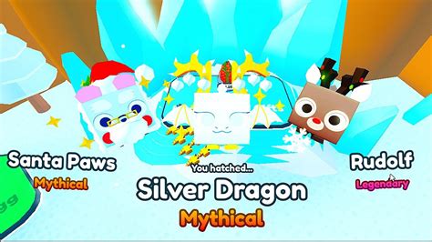 I Got 2 New Mythical Pets In Christmas Update Pet Simulator X Roblox