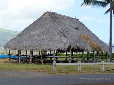 Maui Jungalow G Is For Grass Shacks And Grass Skirts