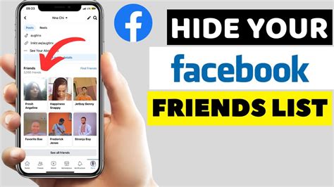 How To Hide Facebook Friends List Easy On Mobile Android Or Iphone