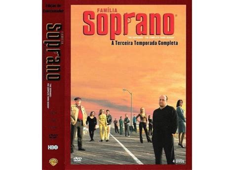 Coleção Família Soprano A 3ª Temporada Completa 4 DVDs o Melhor