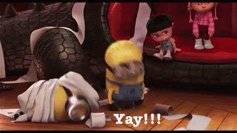 Despicable Me Minions GIF - Despicable Me Minions Yay - Discover ...