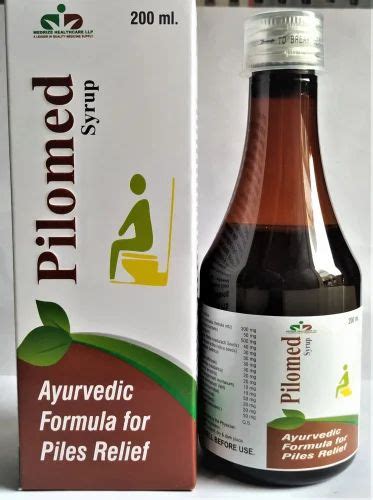 Ayurvedic Piles Syrup 200 Ml At Rs 130 Bottle In Sas Nagar ID