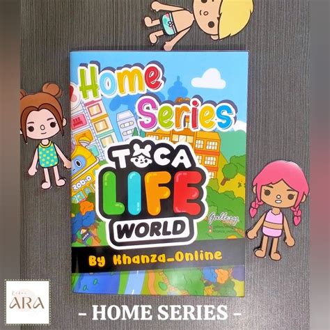 Jual Toca Boca Paper House Busy Book Toca Boca Life World HOME SERIES