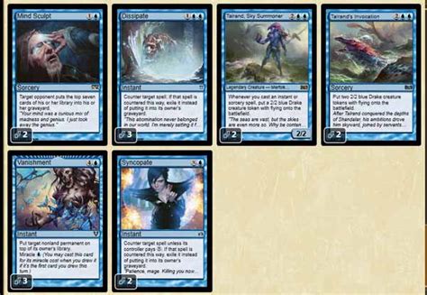 Magic The Gathering Adventures Mono Blue In Gatecrash Standard