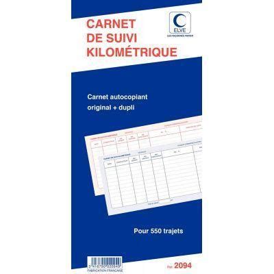 Carnet De Suivi Kilom Trique