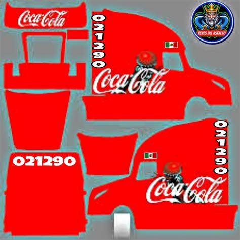 Skin Coca Cola Volvo Vnl 860 En 2024 Camión Personalizado Camiones