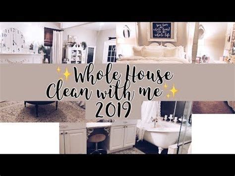 Clean With Me Whole House Cleaning Motivation 2019 YouTube