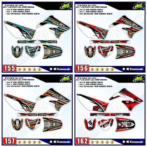 Jual Decal Sticker Striping Variasi Fullbody Klx L Di Lapak Molan