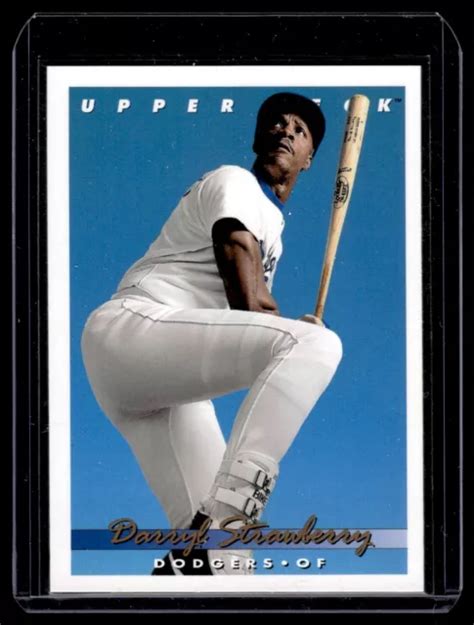 Upper Deck Darryl Strawberry Los Angeles Dodgers Eur