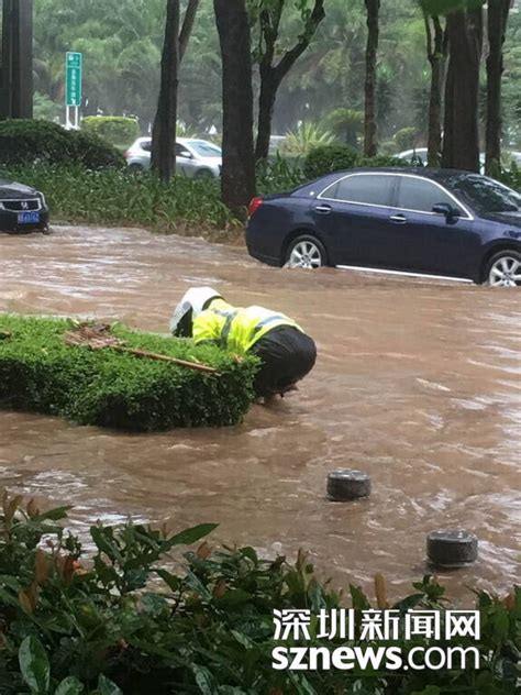 深圳强暴雨道路积水严重 部分地铁站点遭水淹 手机凤凰网