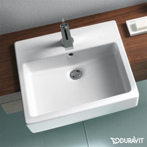 Duravit Vero Semi Recessed Basin White 0314550000 Reuter