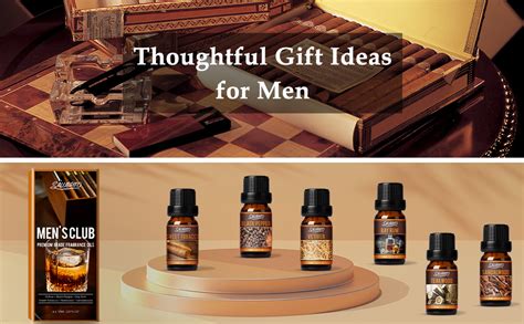 SALUBRITO Essential Oils Gift Set For Men Natural Essential Oils For