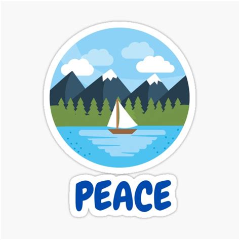 Peace On Earth Sticker For Sale By BhavyaBathla Redbubble