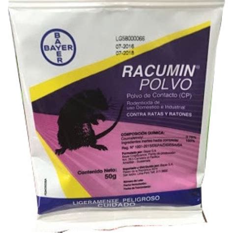 Racumin Polvo X 50 Gr Coumatetralyl Nutriferza