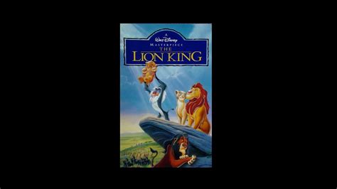 Digitized Opening To The Lion King Canadian Vhs Youtube