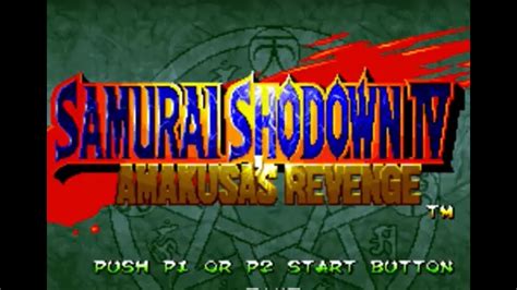 Aca Neogeo Samurai Shodown Iv N Switch Arcade Galford Youtube