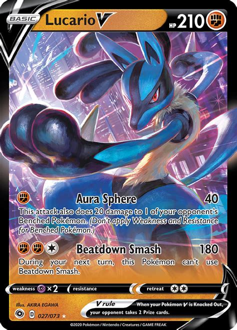 Lucario V · Champion’s Path (CPA) #027 ‹ PkmnCards