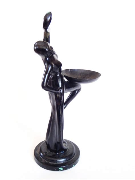 Art Deco Naked Woman Statue 12 Inch Genuine 1920s Nude Etsy