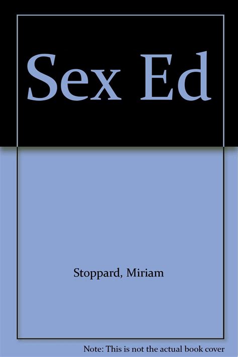 Amazon Sex Ed Miriam Stoppard Books