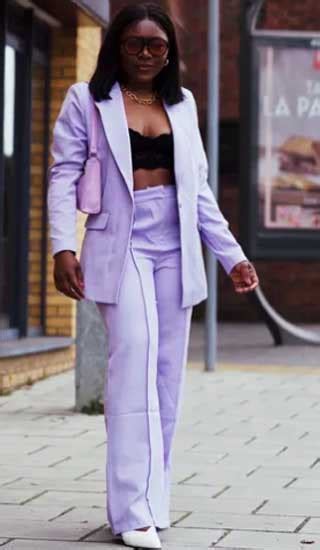 The Perfect Trio: 15 Purple, Black, and White Outfit Ideas to Slay!