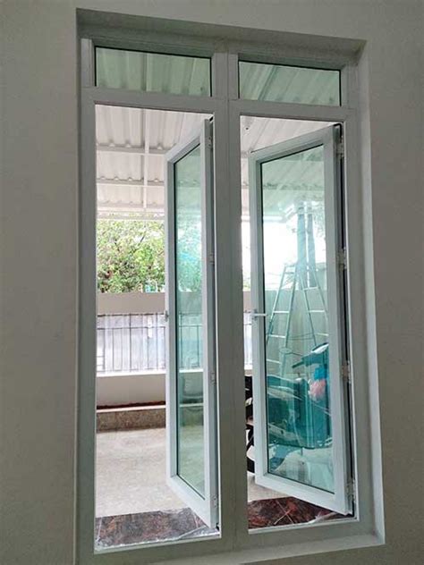 Jendela Swing Daun Dari Kusen Upvc Yang Minimalis Jakarta