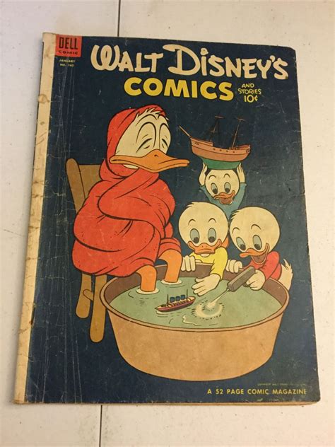 Walt Disneys Comics And Stories 160 Gd Good 2 0 Dell Comics Golden Age