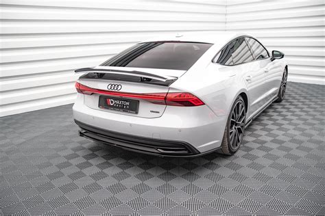 Splitter Tylny Audi A7 C8 Gloss Black Nasza Oferta Audi A7 S7