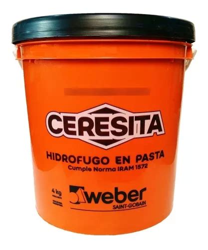 Ceresita Weber X Kg Hidr Fugo En Pasta Mercadolibre