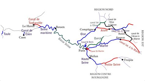 A Map Showing The Locations Of Several Different Towns And Rivers In