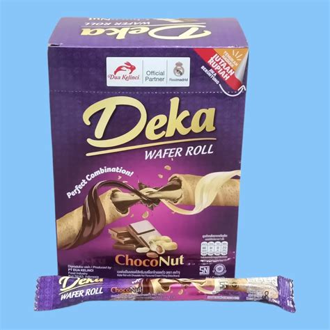 Jual Dua Kelinci Deka Wafer Roll Choconut Box Pcs Shopee Indonesia