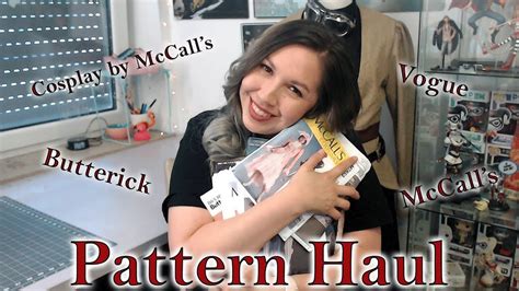 Pattern Haul July 2019 Mccalls Butterick Vogue Cosplay By