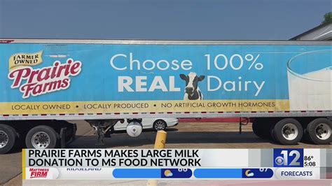 Prairie Farms Makes Large Milk Donation To Mississippi Food Network