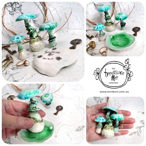 New Magical Porcelain Altars Shrines And Mushroom Sets Toni Burt